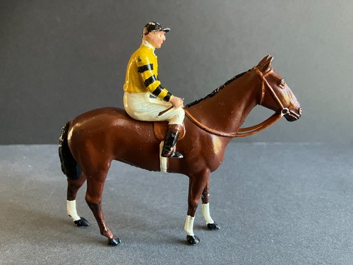 Britains horse jockey figure - jockey,