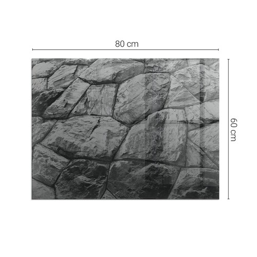 Safe and durable glass hearth - and,