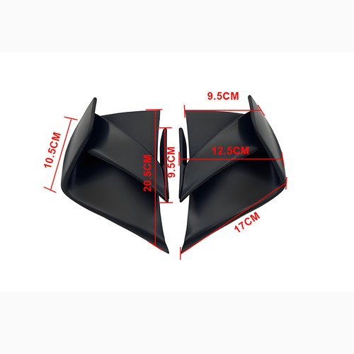 Side winglets wing spoiler - side,