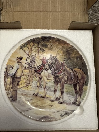 Danbury mint working - mint, horses