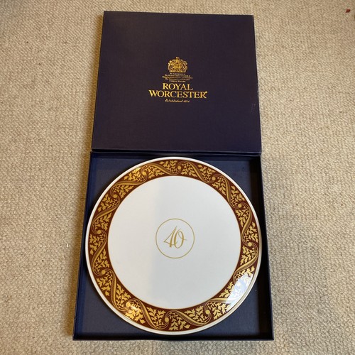 Royal worcester 40th birthday - royal,