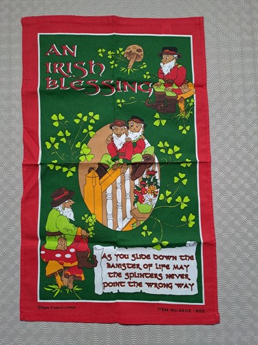 Leprechaun irish blessing tea - leprechaun,