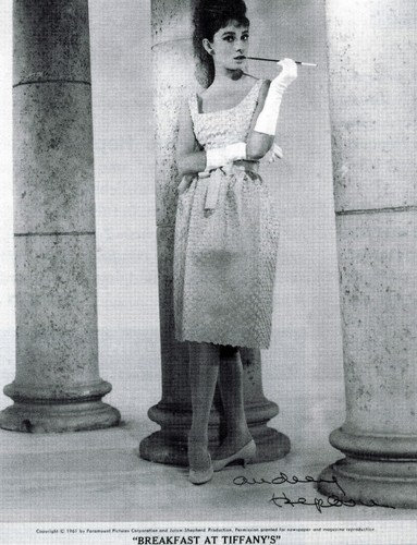 Audrey hepburn signed - hepburn,