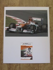Signed Mounted Jules Bianchi Collection To Fit 50 x 40cm Frame.