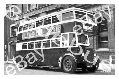 Bus photograph red - photograph, white