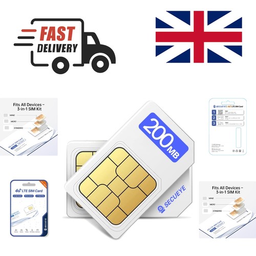 Flexible data plan - 4g, sim