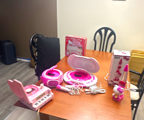 Hello kitty portable karaoke - kitty,