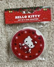 Hello kitty car coasters - hello,