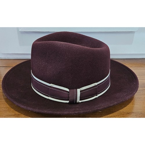 Vtg dapper urban - gent, burgundy