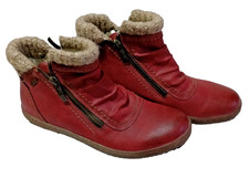 Ladies Pavers Red soft leather