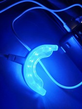 Teeth Whitening Device Bleaching LED Accelerator Activator & Smilekit Gel Pen 