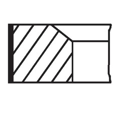 PISTON RING KIT FOR AHLMANN