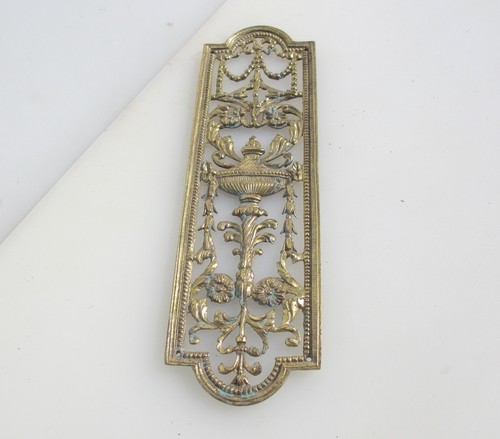 Antique brass pierced finger - antique,