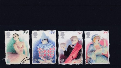 British old stamps - stamps, europa