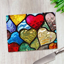 Love Hearts Stained Glass