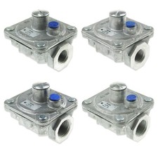 ADJUSTABLE GAS GOVERNOR PRESSURE REGULATOR NAT LPG 1/2" or 3/4" / 3-6 or 5-12 WC