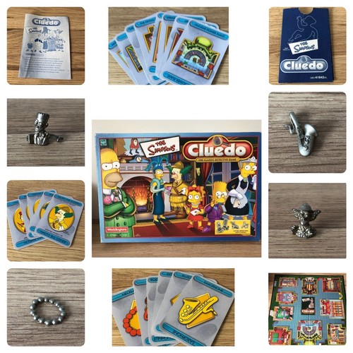 The simpsons cluedo - cluedo, by