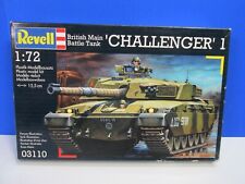 unused REVELL CHALLENGER 1 BRITISH MAIN BATTLE TANK PLASTIC MODEL KIT 1/72 03310