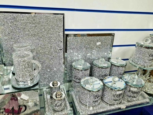 Mirror crushed diamond tea - mirror,