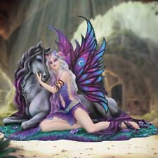 Evania Fairy Unicorn Companion Figurine 40cm Moon Mystical Magical Ornament