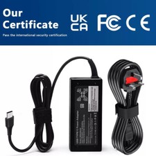 65W USB C Laptop Charger for Dell Latitude 5520 5430 5420 5530 7430 7420 2in1