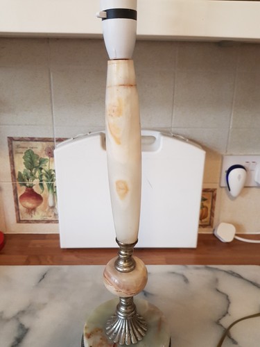 Onyx table lamp h18 - table, x