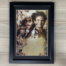 HOOK FRAMED ART DREW STRUZAN ROBIN WILLIAMS DUSTIN HOFFMAN PETER PAN