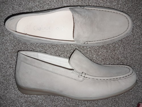 Gabor beige nubuck leather - nubuck,