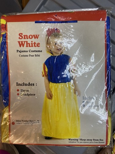 Snow white fancy dress pajama - fancy,