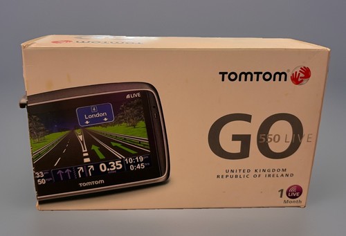 Tomtom 550 live satnav - go,