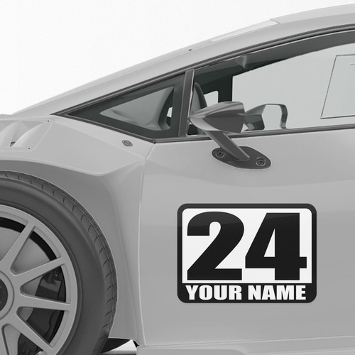 Racing autocross numbers - racing,