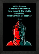 Buddha quotes Framed Wall Art