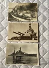 3x HMS Renown WW1 Postcards