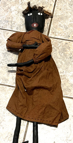 Antique handmade large folk - antique,