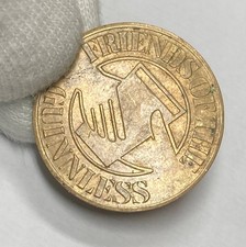 1983 breweriana guinness - 1983, brass