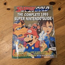 Super Gold Play Magazine - The Complete 1993 Super Nintendo Guide Good 