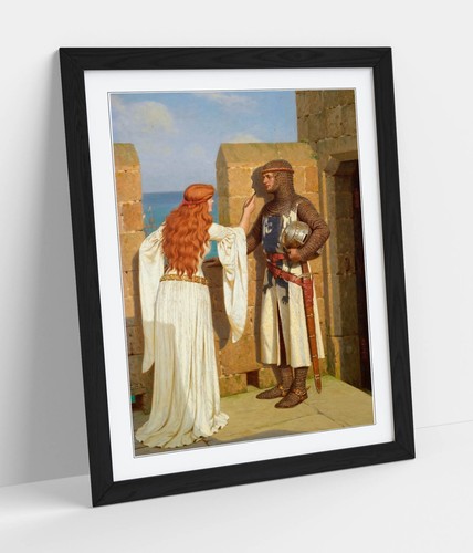 Edmund leighton the shadow - edmund,