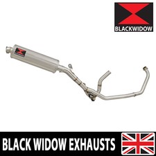 SUZUKI DL650 V-STROM 2004-2016 Full Exhaust System 400mm Oval Silencer 400SS