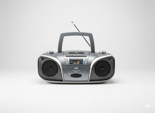 JVC RC-EZ51H CD Cassette AM/FM SW Portable Stereo Boombox – Boxed