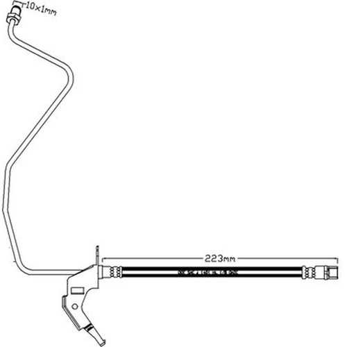 Abtex brake hydraulic - hydraulic, hose