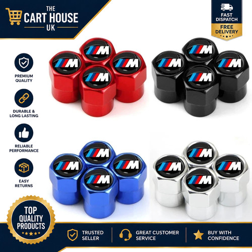 New dust caps tyre valve - 4x,