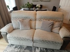 SCS 3 Piece Suite Sofa Grey