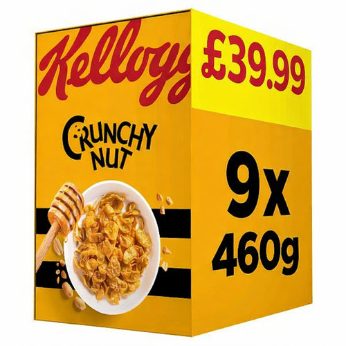 Kellogg crunchy nut - 9x, kellogg's