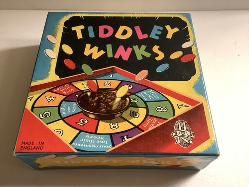 Vintage tiddleywinks game - 'tiddleywinks',