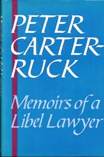 Peter Carter-Ruck SIGNED