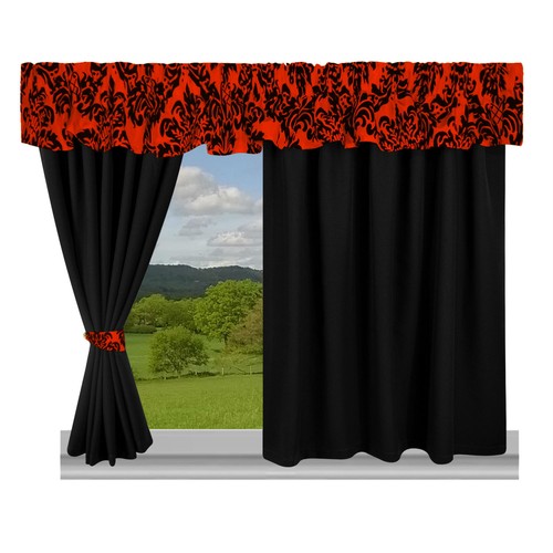 Caravan curtains fully lined - curtains,