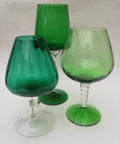 Empoli italian green glass - italian,