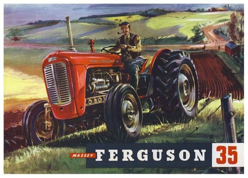 Vintage massey ferguson - massey,