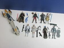 8 star wars the clone wars TCW CW ACTION FIGURE LOT SET hasbro DOOKU REX CODY