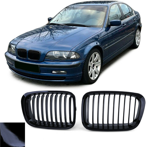 Front grille glossy black - front,